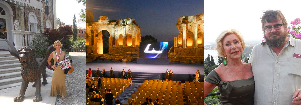 Il Festival agli eventi di Venezia e Taormina