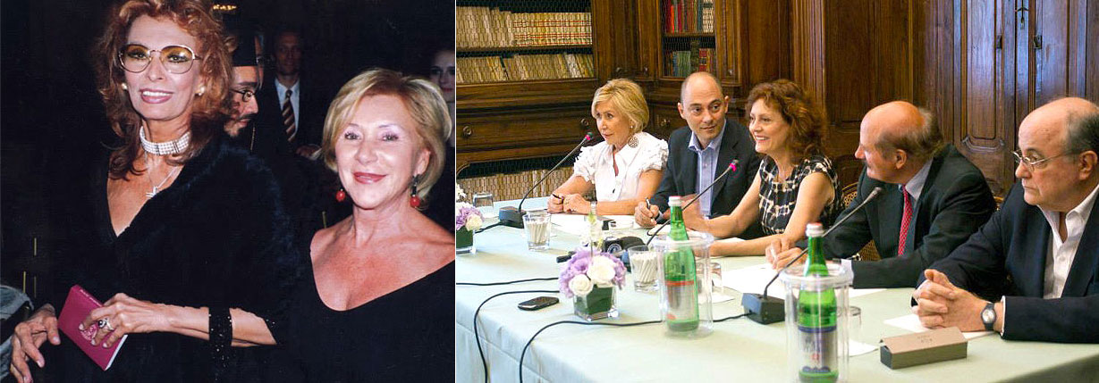 Conferenza stampa con Sophia Loren e Susan Sarandon